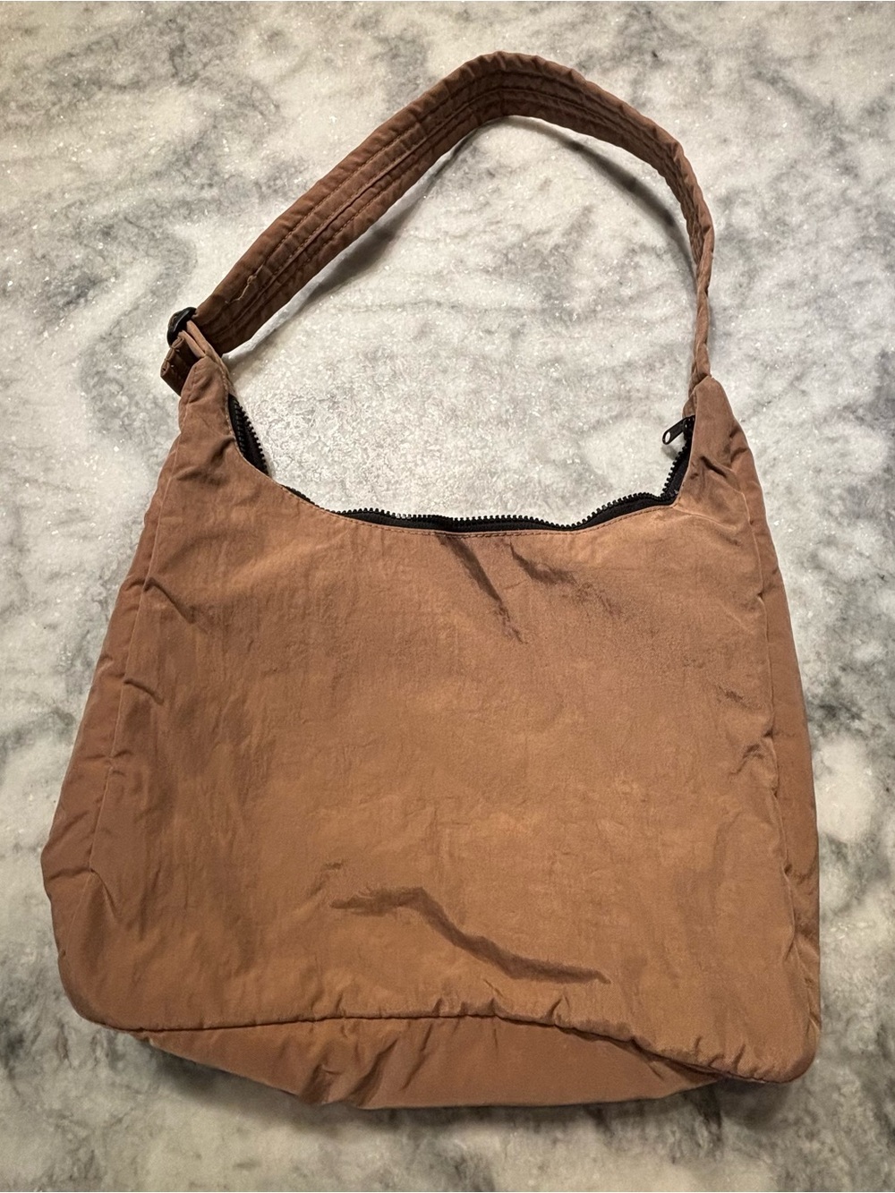 large tan shoulder bag 🤎